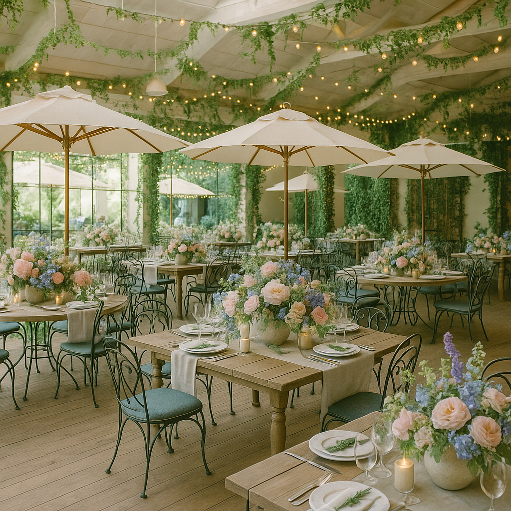 The same venue, styled